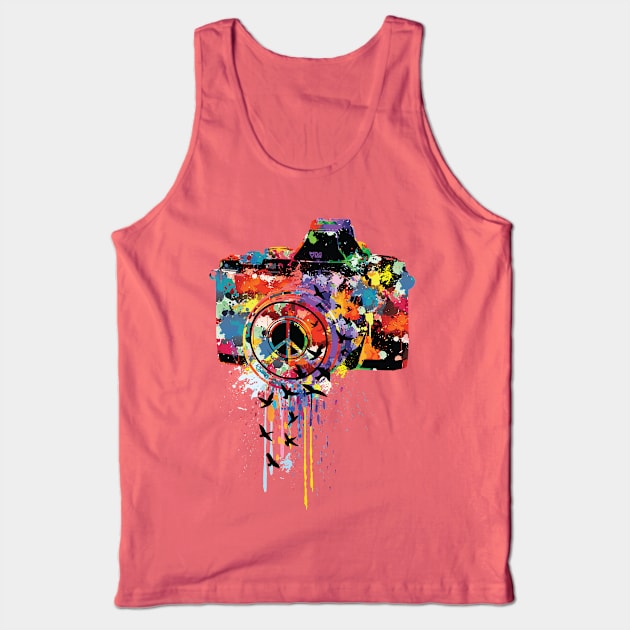 Paint DSLR Tank Top by CindyS